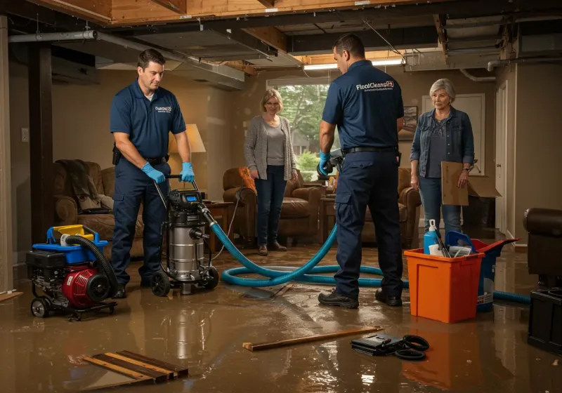 Basement Water Extraction and Removal Techniques process in Hampton, VA